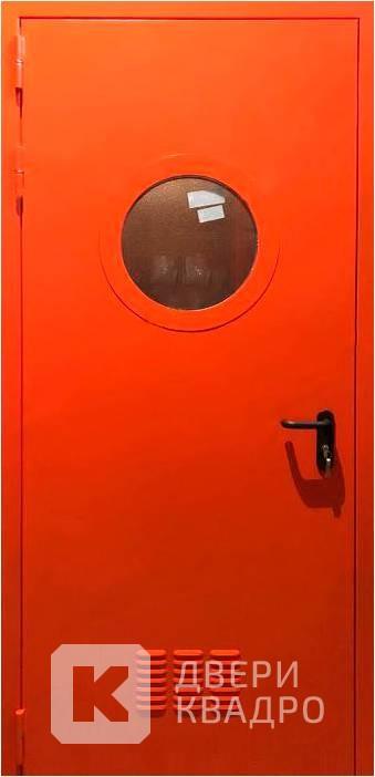 Однопольная дверь противопожарная остекленная ППМ-025