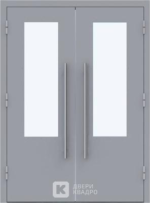 Тамбурная дверь в подъезд со стеклопакетом ТДМ-005