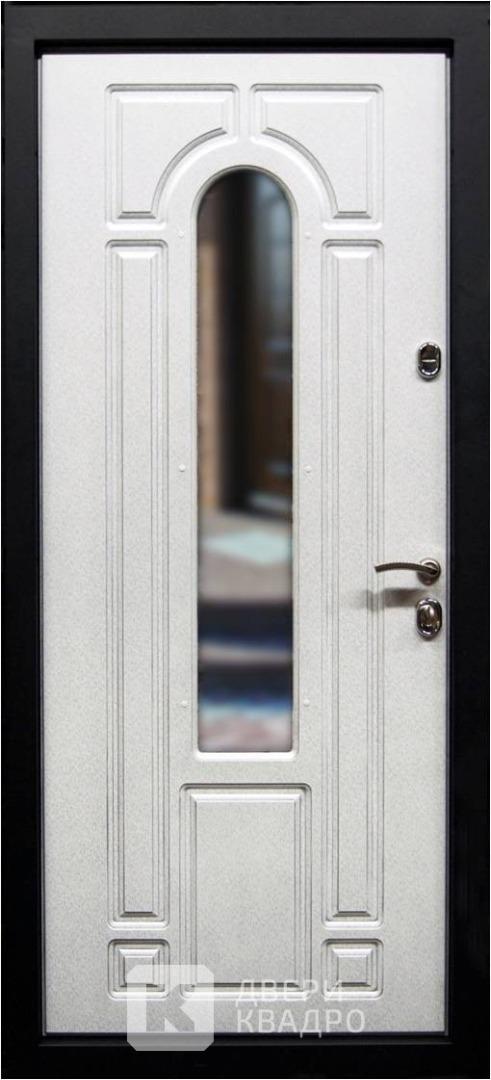 Дверь с зеркалом стальная ДЗМ-013