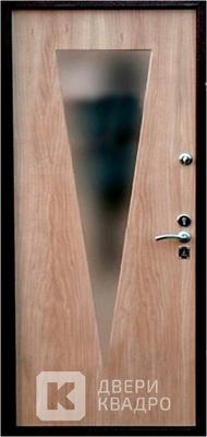 Дверь стальная с зеркалом ДЗМ-016