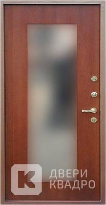 Входная дверь недорого со стеклом в квартиру СТМ-012