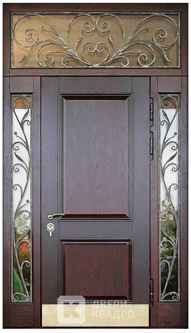 Элитная дверь с коваными элементами ДКМ-023